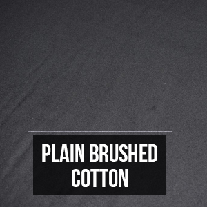 Plain Brushed Cottons